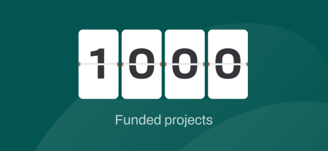 1,000 Projects and Counting