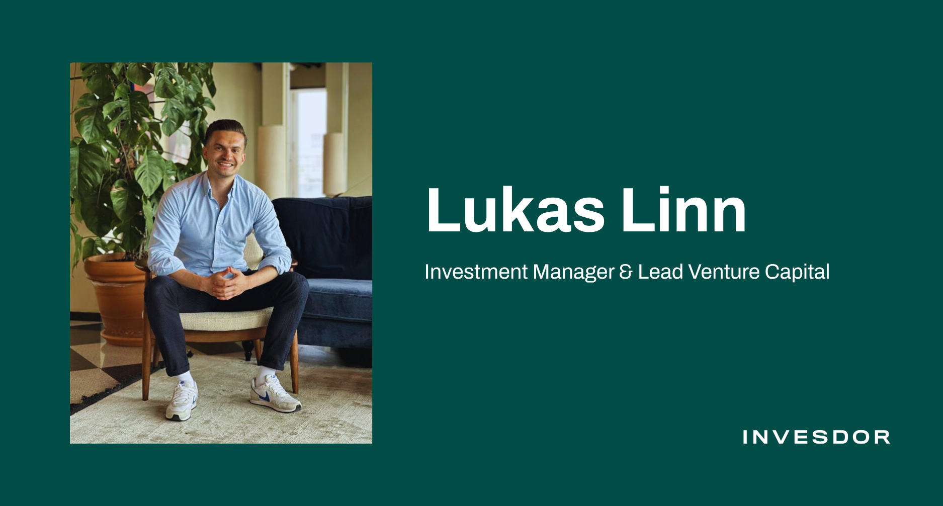 Start-ups, Serendipity, and Sauna Sessions: Meet Lukas Linn